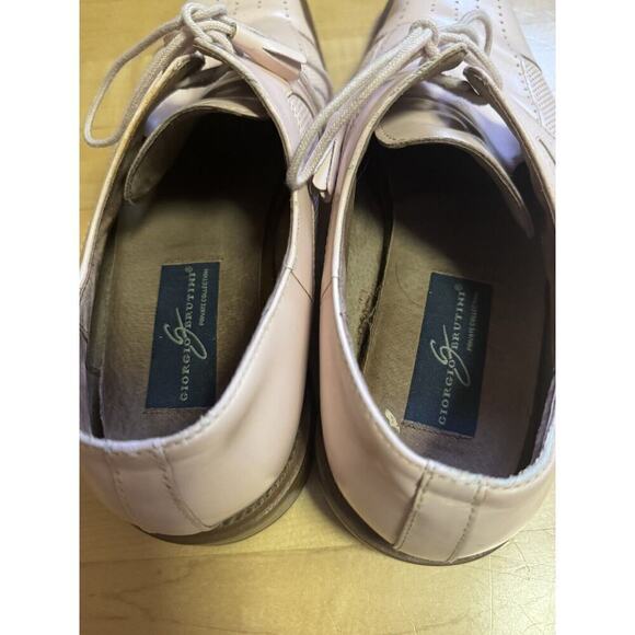 Giorgio Brutini Private Collection Pink Loafers Leather - Picture 3 of 5